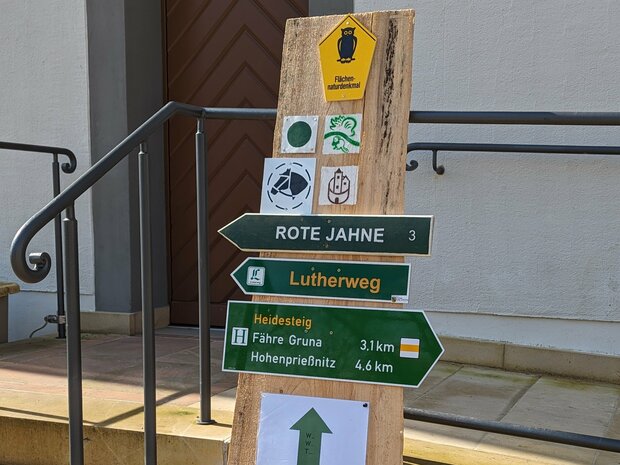 Empfang Wegewarttreffen 2024 Wegewarttreffen in Wermsdorf