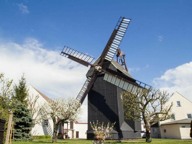 Paltrockwindmühle “Ebbecke” in Audenhain Paltrockwindmühle “Ebbecke” in Audenhain